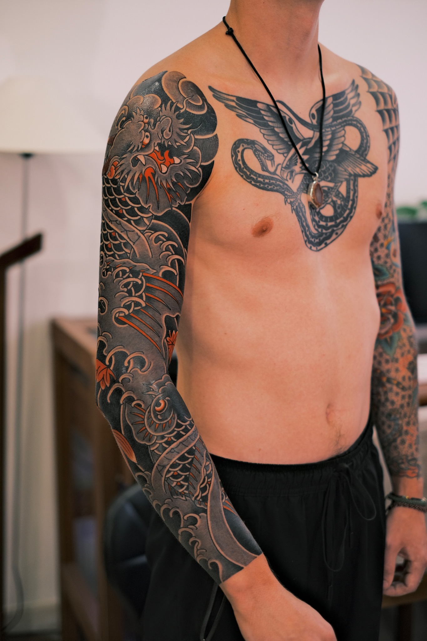 Dragon Koi Sleeve