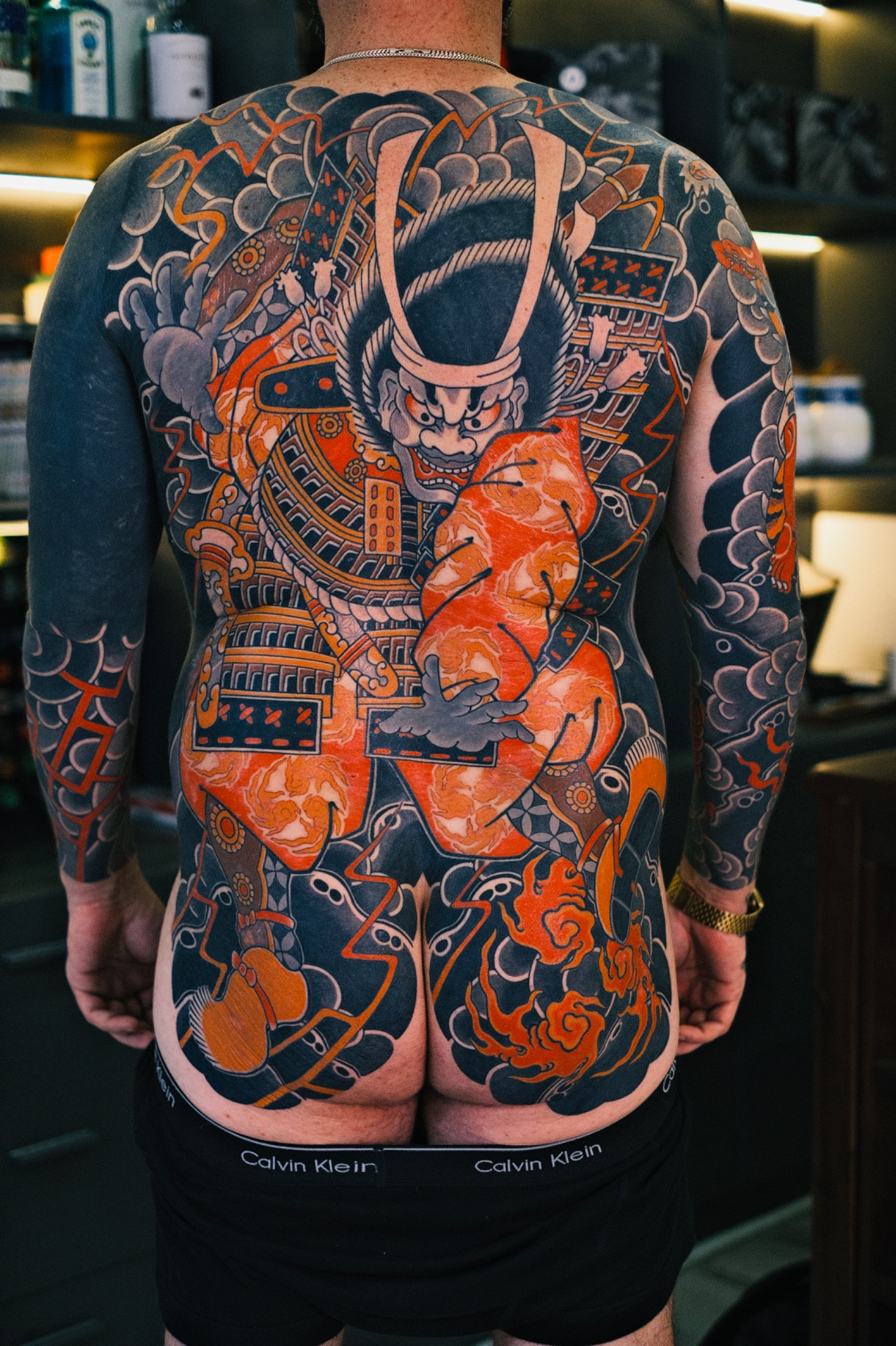 Japanese backpiece tattoo