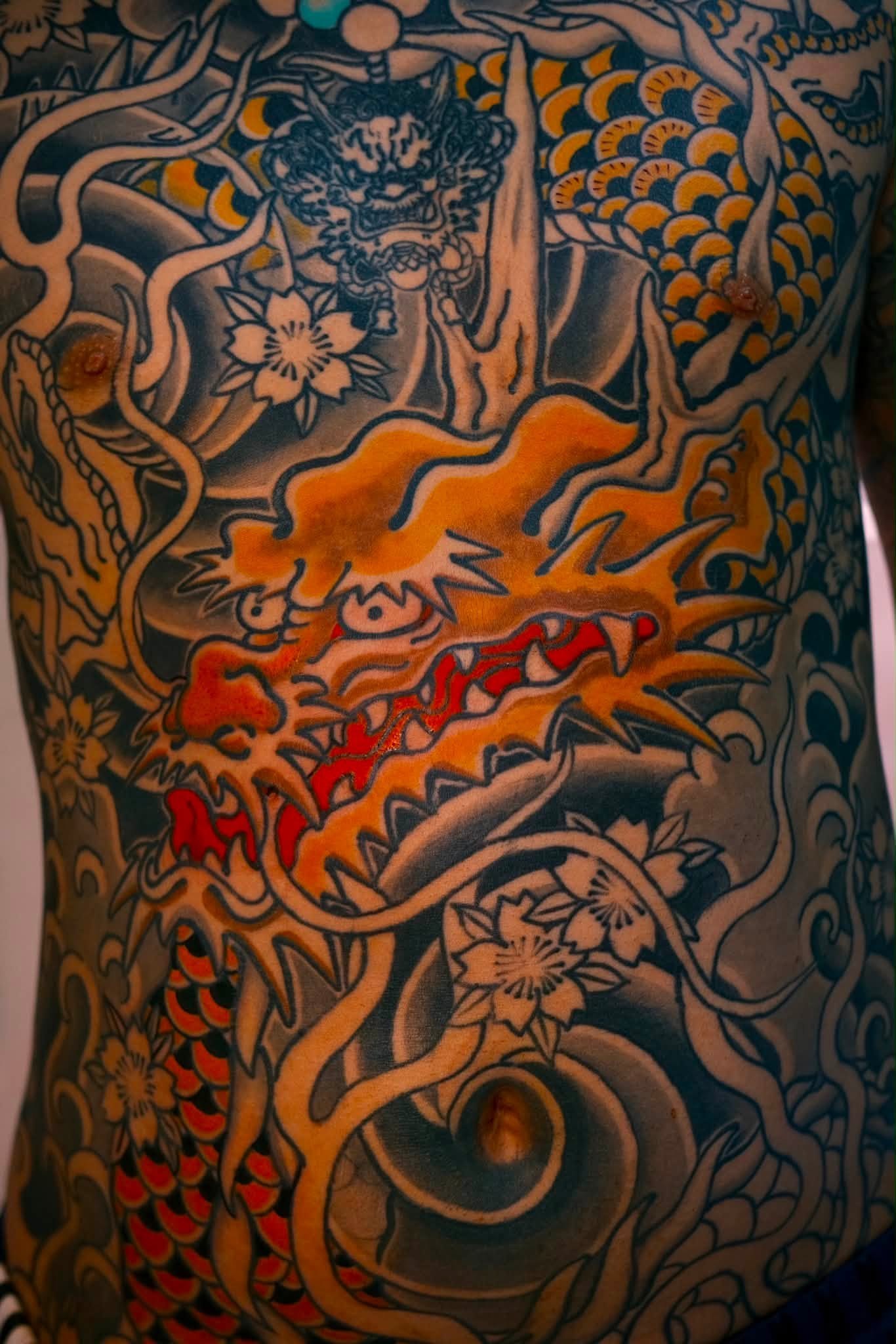 Dragon backpiece by Oriental.Zyn